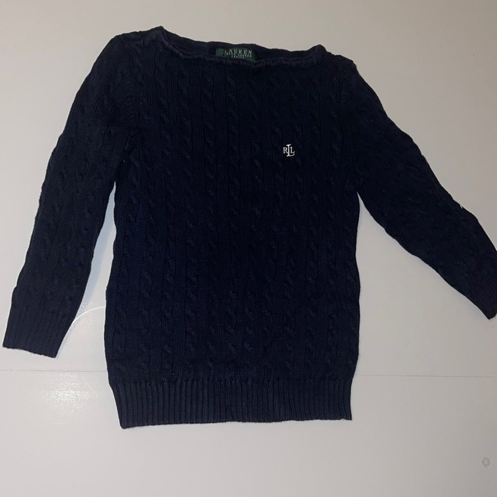 Ralph Lauren Petite 3/4 sweater